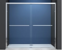 C48 $199 shower door 8mm framed 48"x76" 1220MMX1930MM A4 *Non-Profit First Come First Serve*