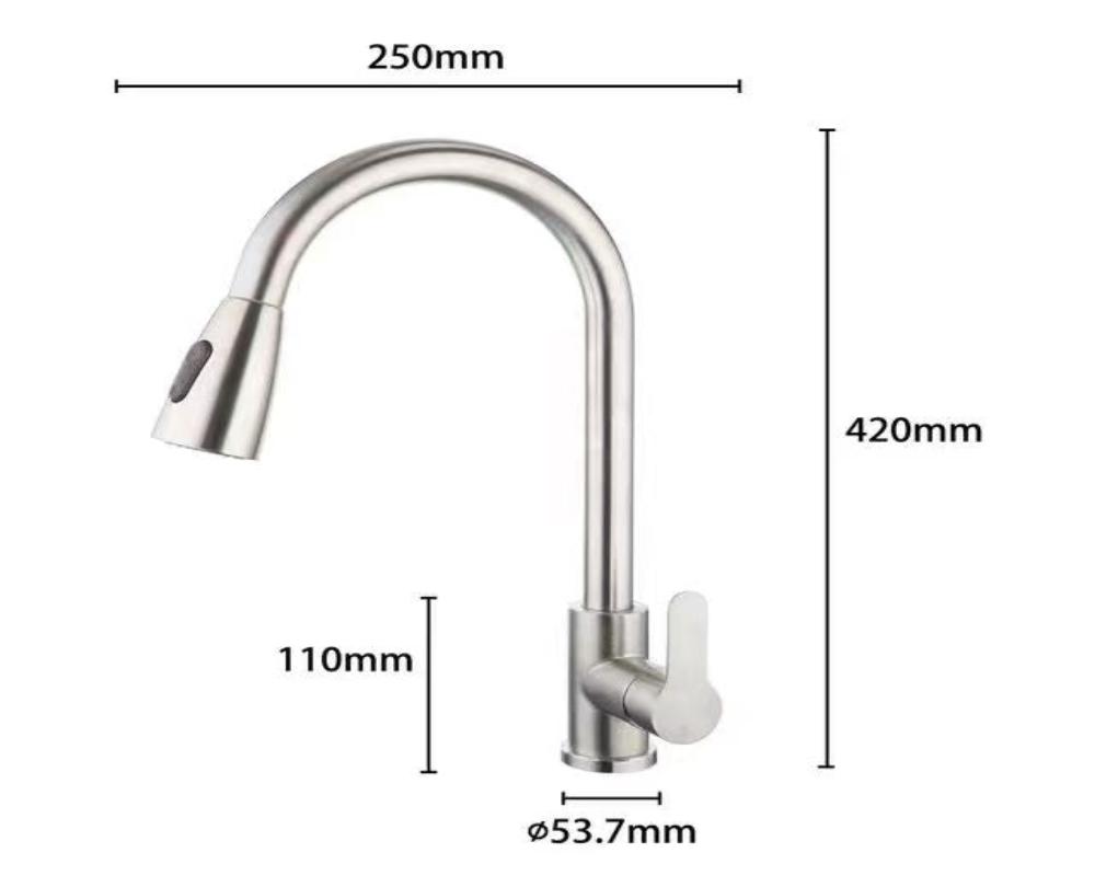 Heavy Duty KK4-CH A Was $79 Now $49 201 stainelss steel kithcen faucet