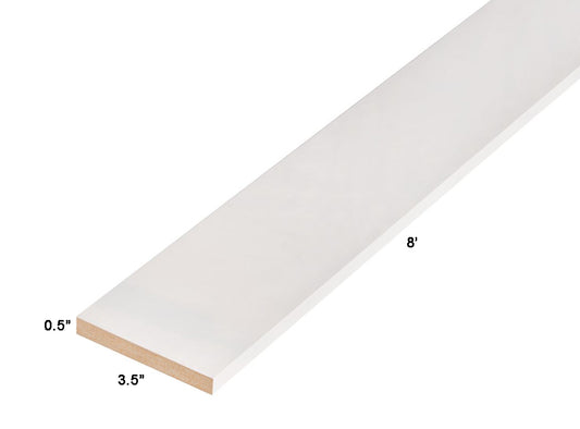 baseboard moulding 1/2"x3.5"x85" $29.99/Bundle(10PCs) 10 Bundles+ $27.99/Bundle SOLD BY BUNDLE ONLY