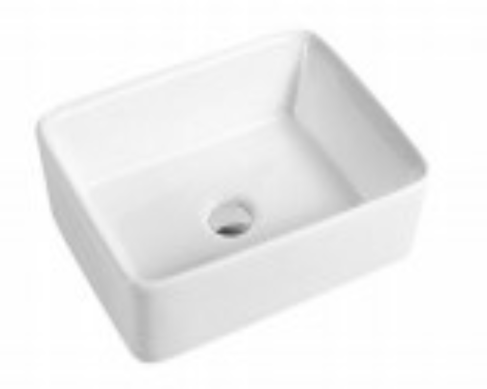 8032 art basin square bathroom sink topmount sink with single faucet hole 480*375*130mm = 19"x15"x5" $39/pc 10pcs+ $29/pc A5