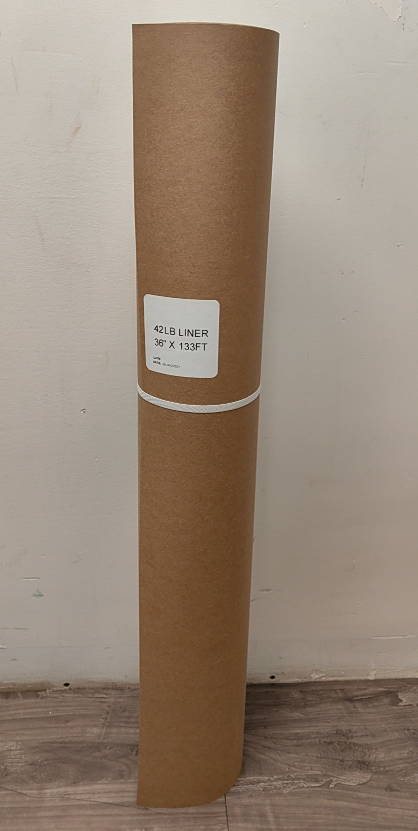 LARGE PROTECTION FLOOR PROTECTOR PAPER 36'X133' 42LB 400SF/ROLL $24.99/ROLL ##