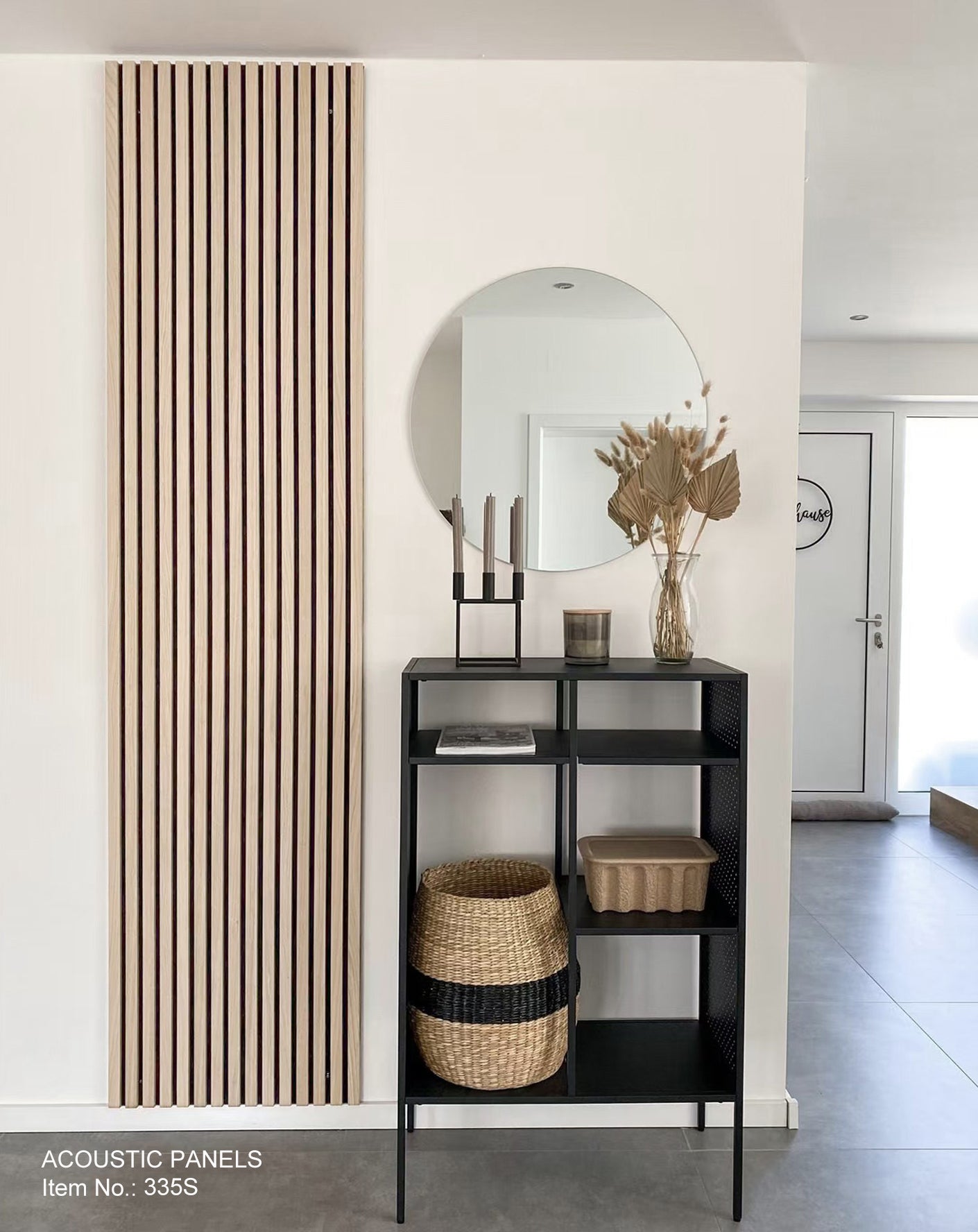 ACOUSTIC WALL PANELS WOODEN SLAT 335S/Y-OAK-335S LIGHT YELLOW 2' x 10'(2900 x 600 x 22mm) $59/PC x 2PCs(40SF) = $118/BOX 10BOXes+ $98/BOX ($49/PC) SOLD BY BOX A12