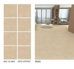 KPG-10-0947 Matt Porcelain Tile Wall/Floor Grey 24"x24" 4pcs/16sf/box $1.19/SF 2000SF+ $1.09/SF 4000sf+ $0.99/SF (No Return No Exchange No Claim on Broken) - Home Idol Vancouver Richmond Surrey