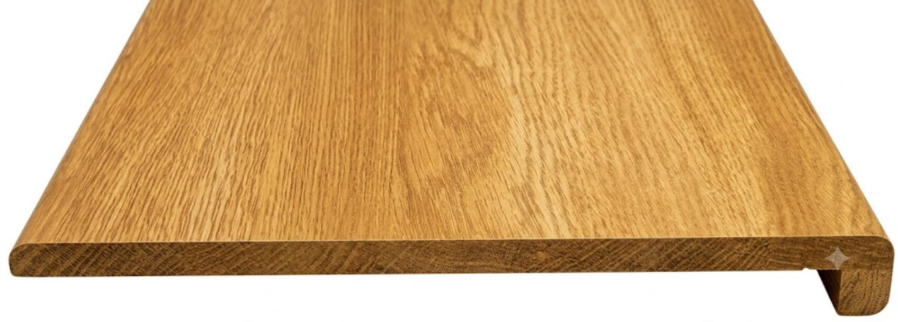 Friday Laminate Thread Big Stairnose Barley Oak 2400x295x27mm 1"x 8 feet $39/pc AI