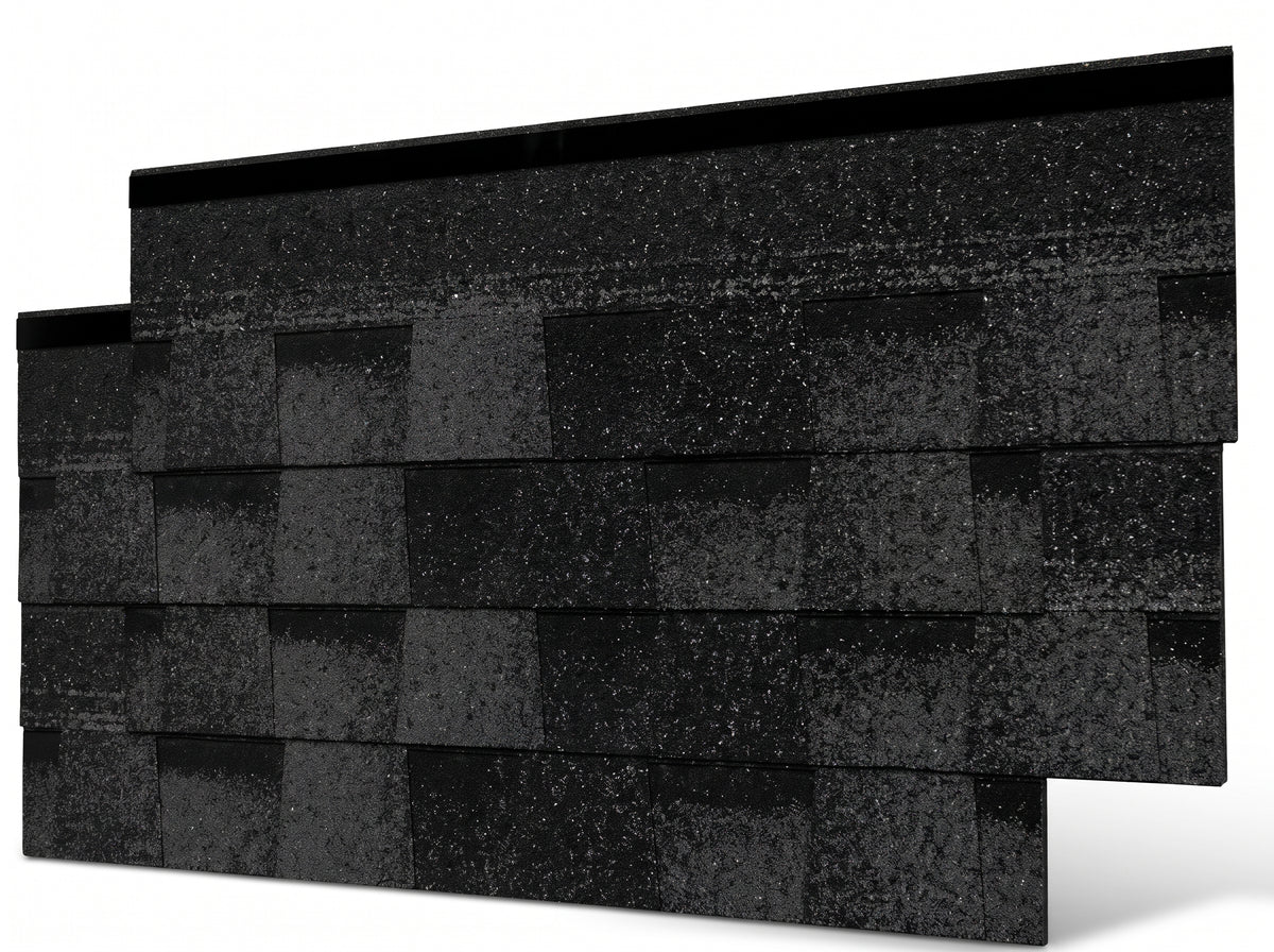 5.2mm Black Mixture Roof Laminated 1000x333 16pcs/bundle 25sf/bundle $29.99/bundle 10bundles+ $28.99/bundle