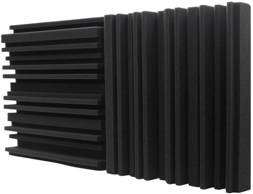 Studio Acoustic Foam Panels Strip *Limited Edition*30x30x5cm 12"x12" Soundproof Room Absorption Foam Sponge Pad Wall Panel Silencer cotton $1.45/pc x 10pcs(10sf)=$14.5/pack 10packs+ $12.5/pack SOLD BY PACK A12.5