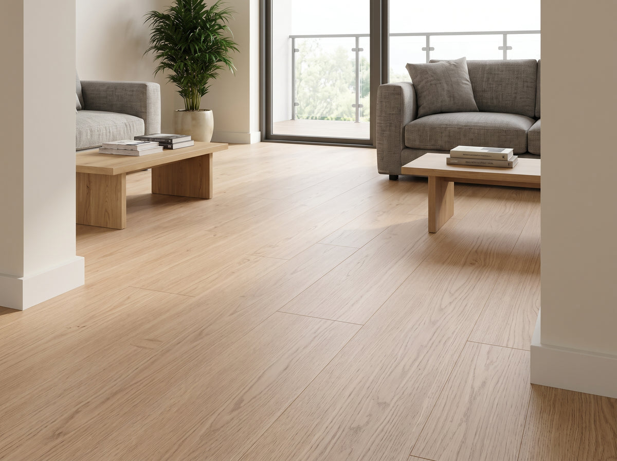12MM Club Laminate _L Edinburgh Water Resistant 1218x198mm 47.95"x7.8" 9pcs/box 23.36sf/box $0.99/sf *First Come First Serve On Sale Don't Miss the Boat*