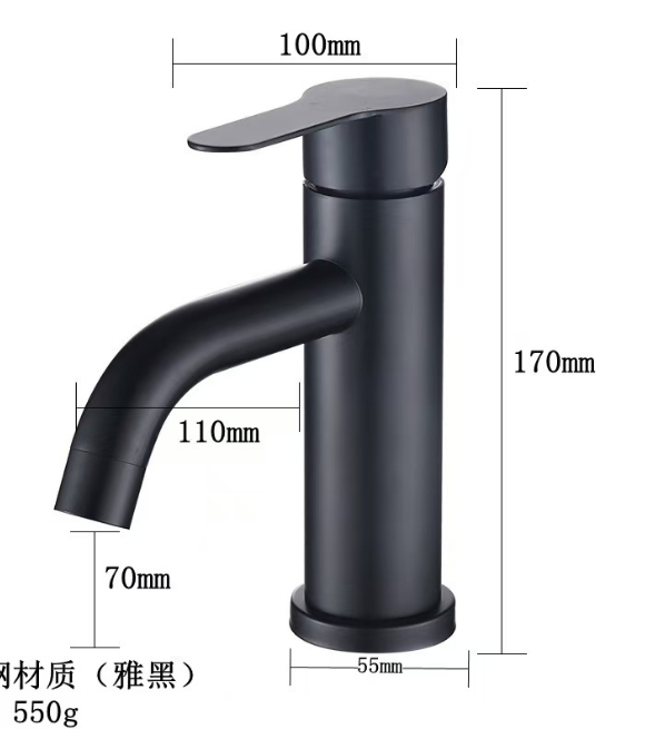 Heavy Duty BB8-BLACK black bathroom faucet basin faucet $39/pc