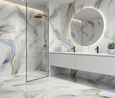 56H50 24"x24" Polished Porcelain Tile White oynx with grey and brown smoke 4pcs/16sf/box $1.19/SF 2000SF+ $1.09/SF 4000SF+ $0.99/SF (No Return No Exchange No Claim on Broken)