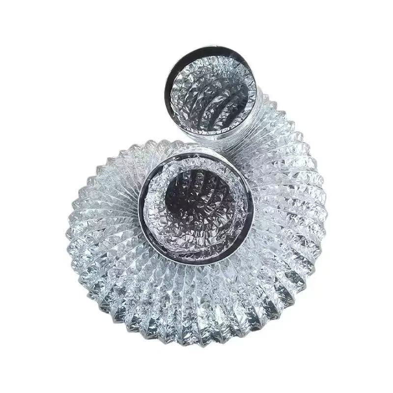 FLEXIBLE ALUMFOIL RANGEHOOD PIPE AIR DUCT CONNECTOR $6.99/PC