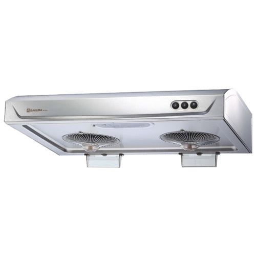 SAKURA RANGE HOOD/ HOODFAN  R727II 30HS 2ND GEN 30" STAINLESS 580CFM EXHAUST SIZE 6"