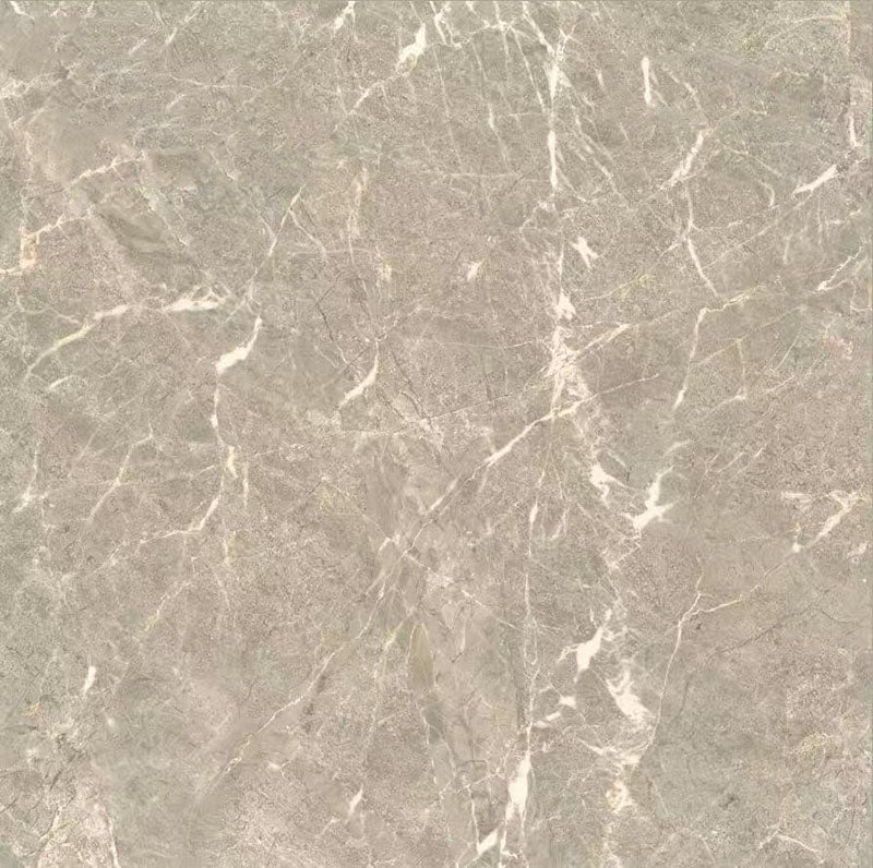 TAQ60027 24"x24" Full Polished Porcelain Tile Light Grey 4pcs/16sf/box $1.19/SF 2000SF+ $1.09/SF 4000SF+ $0.99/SF (No Return No Exchange No Claim on Broken) - Home Idol Vancouver Richmond Surrey