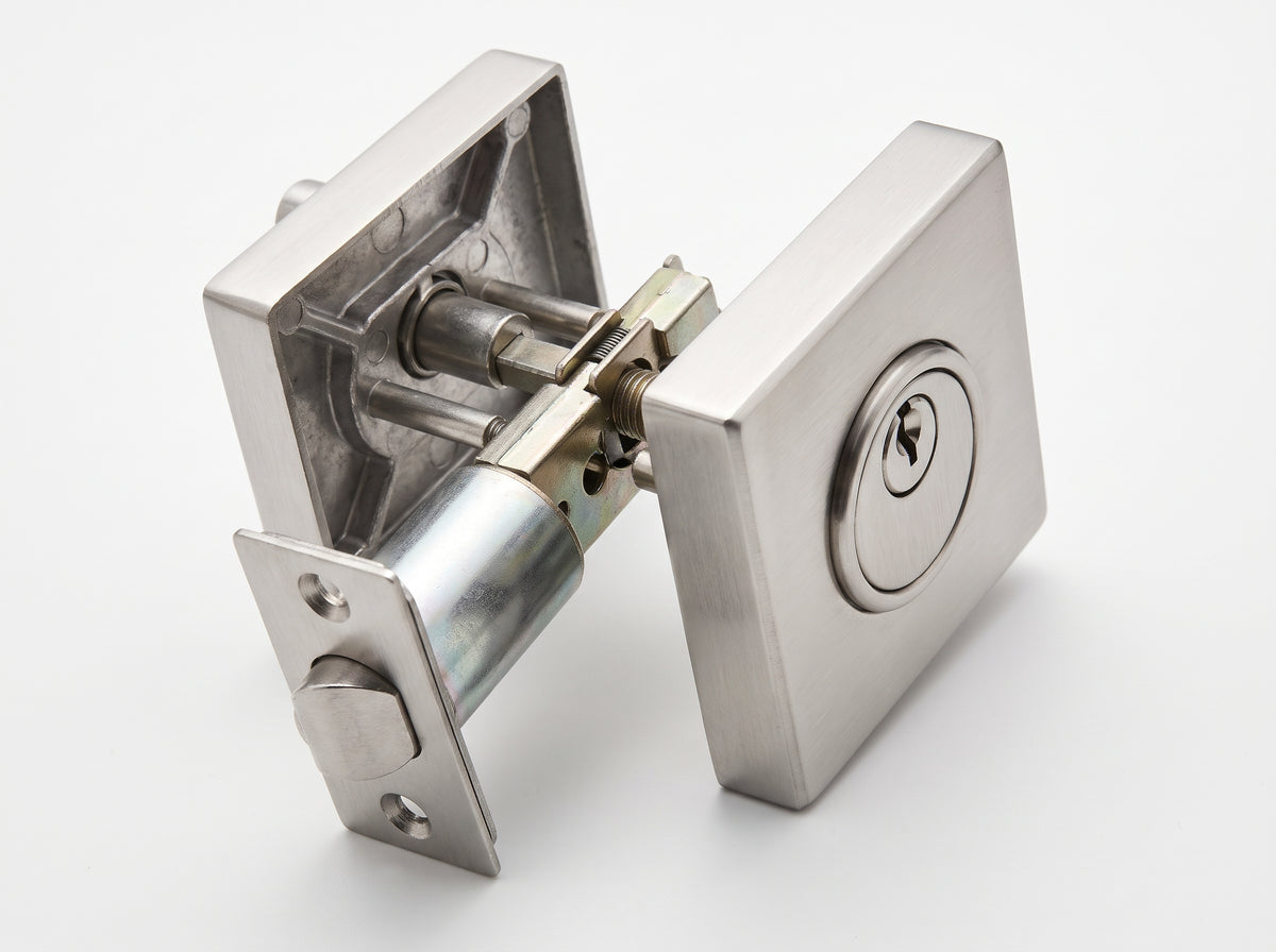 TT101-CH/FD101-SN deadbolt square chrome single cylinder $17.99/PC 10PCs+ $15.99/PC phase 3