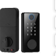 Basic 705-black-Standard Intelligent Lock Smart lock unlock method: Card+Fingerprint+Password+Mechanical key with mortise label $99 B1.5