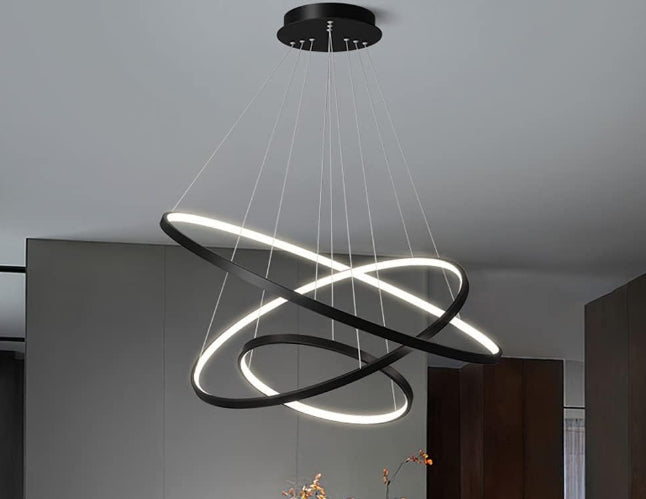 Led 3000k Black 400+600+800mm $199