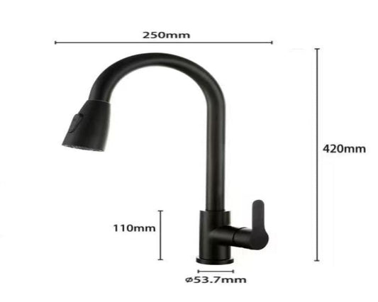 Heavy Duty KK4-MB SUS 304 BLACK kitchen faucet $49/PC 10PCs+ $44.99/PC A8.5