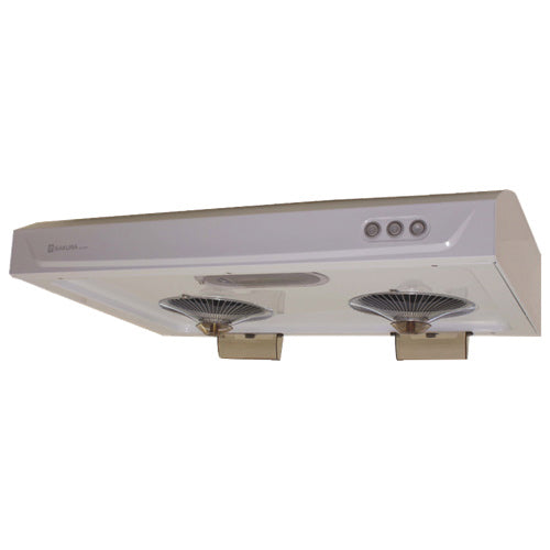SAKURA RANGE HOOD/ HOODFAN  R727II 2ND GEN 30" WHITE 580CFM EXHAUST SIZE 6"