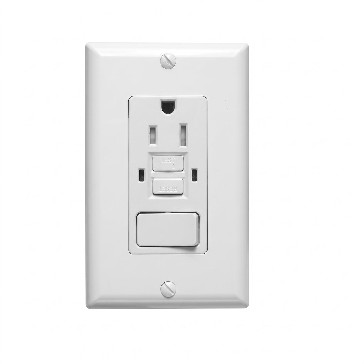 NEW (SWITCH COMBO) 15A GFCI RECEPTACLE + SWITCH COMBO WHITE $7.99/pc B4.5 - Home Idol Vancouver Richmond Surrey