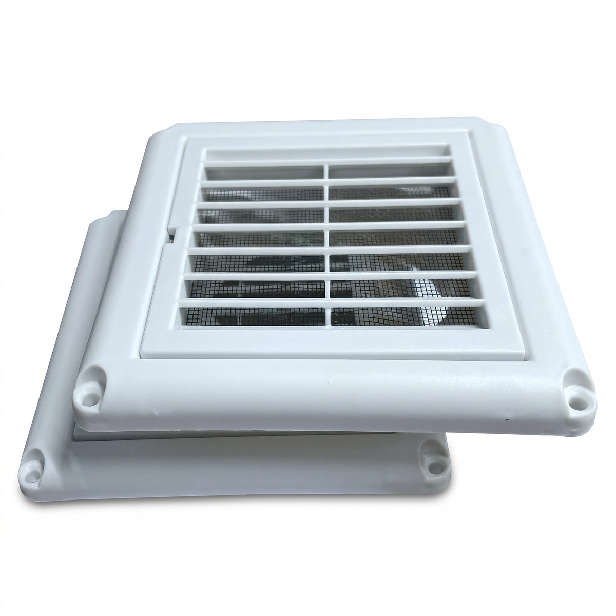 HMX-GS4N 4" 100MM FRESH AIR WALL CAP WITH DAMPER WHITE COVER $4.99/PC (WAS $7.26/PC)