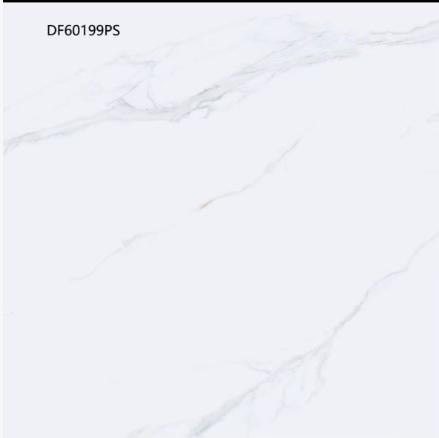 DF60199PS Polished Porcelain Tile White Carrara 24"x24" 4pcs/16sf/box $1.19/SF 2000SF+ $1.09/SF 4000SF+ $0.99/SF (No Return No Exchange No Claim on Broken) - Home Idol Vancouver Richmond Surrey