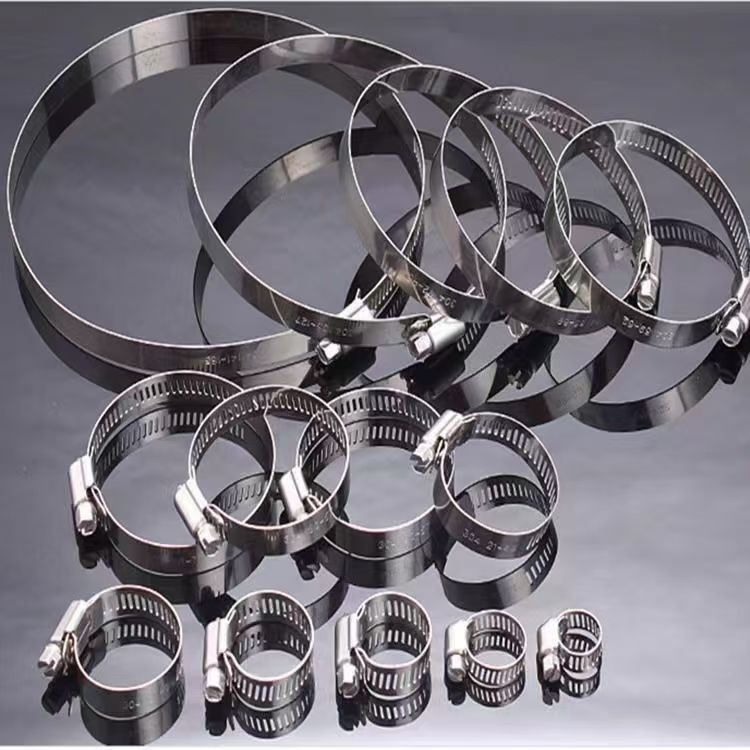 STAINLESS STEEL CLAMP WITH SCREW HOSE $2.99