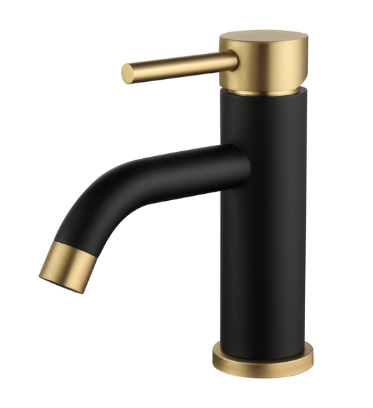 HL608GD Gold and black bathroom faucet basin faucet $29/pc A8.5