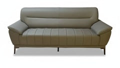 T1619 2.1M 3 Seater SOFA Grey Leather Sofa 80"x34" height: 29" $399 - Home Idol Vancouver Richmond Surrey