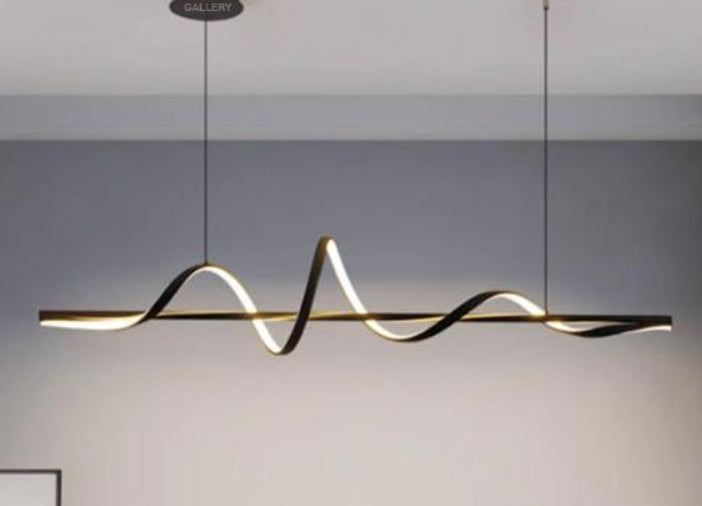 Led 3000k Black 1000mmm light $199