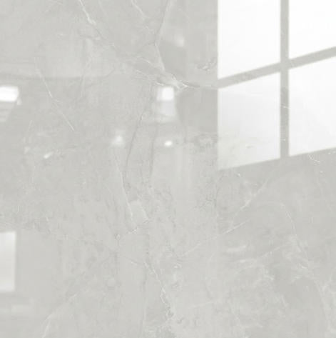 B6009GREY 24"x24" Polished Procelain Tile Light Grey 4pcs/16sf/box $1.19/SF 2000SF+ $1.09/SF 4000SF+ $0.99/SF (No Return No Exchange No Claim on Broken) - Home Idol Vancouver Richmond Surrey