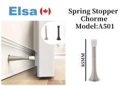 3.5" chrome spring door stopper mix and match $0.99/pc 100pcs+ $0.89/pc B2
