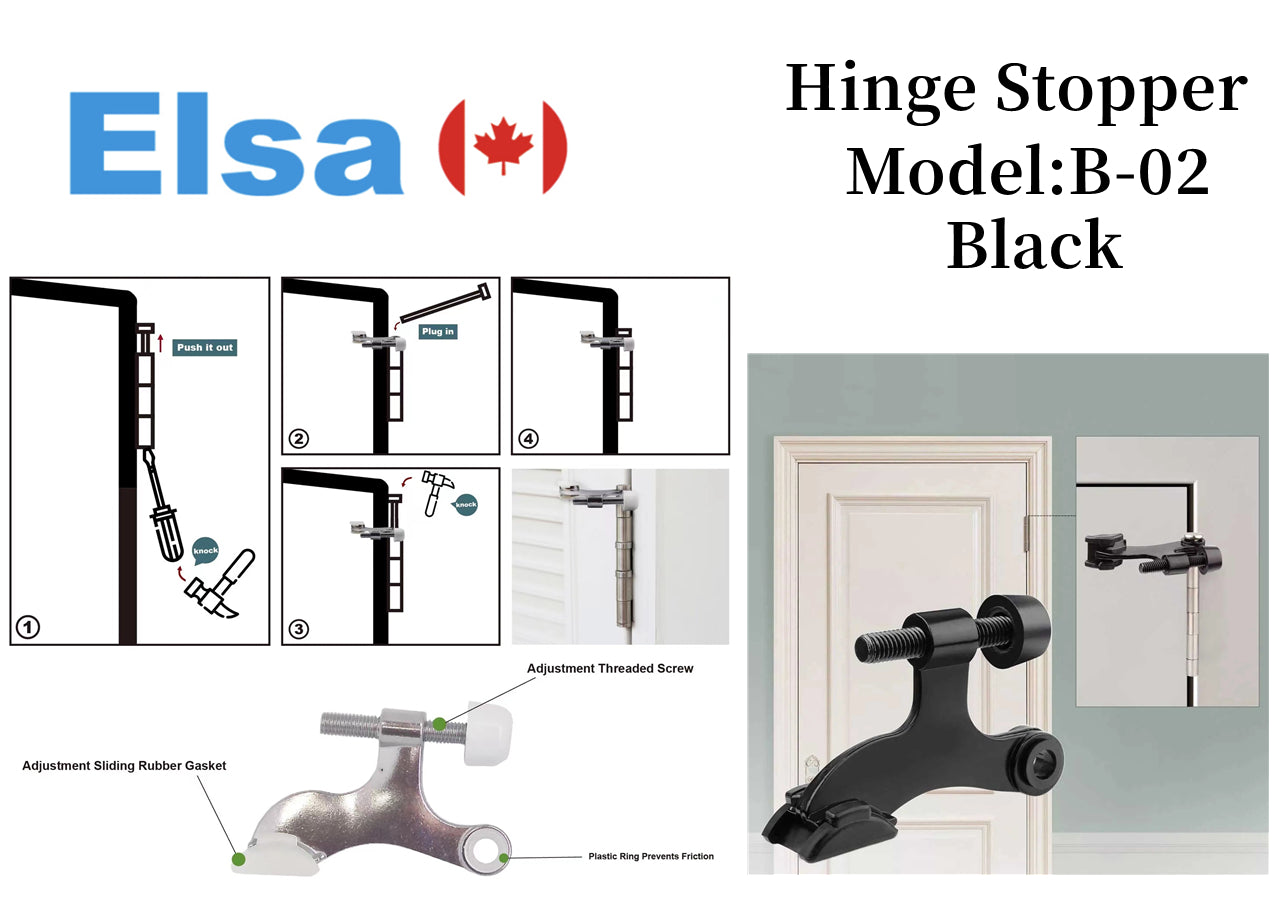 black hinge stopper $1.99/PC 100PCS+ $1.49/PC B2