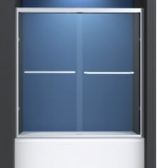 C60 $199 Framed Tub door 8mm glass 5'x5'(1524*1500MM) A4 *Non-Profit First Come First Serve*