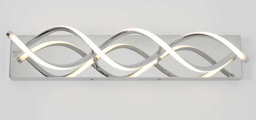 Led 3000k Black Chandlier Light $69