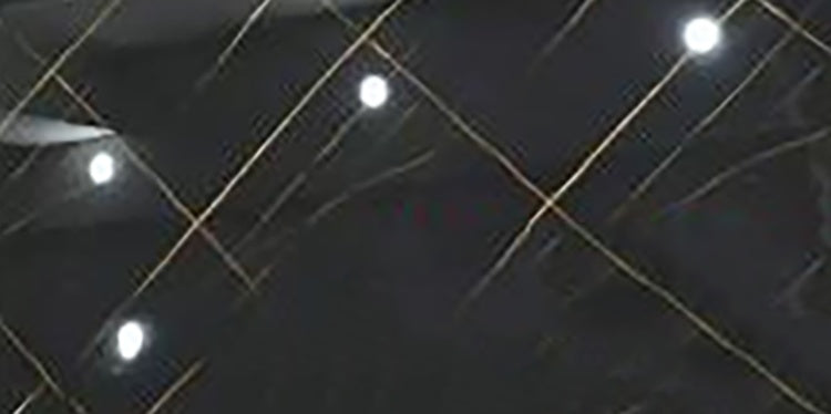 Black Galaxy 24"x48" Polished Porcelain Tile Gold Curving Black 3pcs/24SF/box $1.19/SF 2000SF+ $1.09/SF 4000SF+ $0.99/SF (No Return No Exchange No Claim on Broken) - Home Idol Vancouver Richmond Surrey