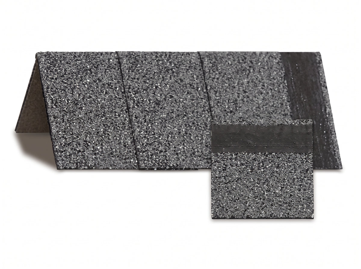 2.6mm Tile like Roof Grey 3-TAB 1000x333 21pcs/bundle 33.3sf/bundle $29.99/bundle 10bundles+ $28.99/bundle AI