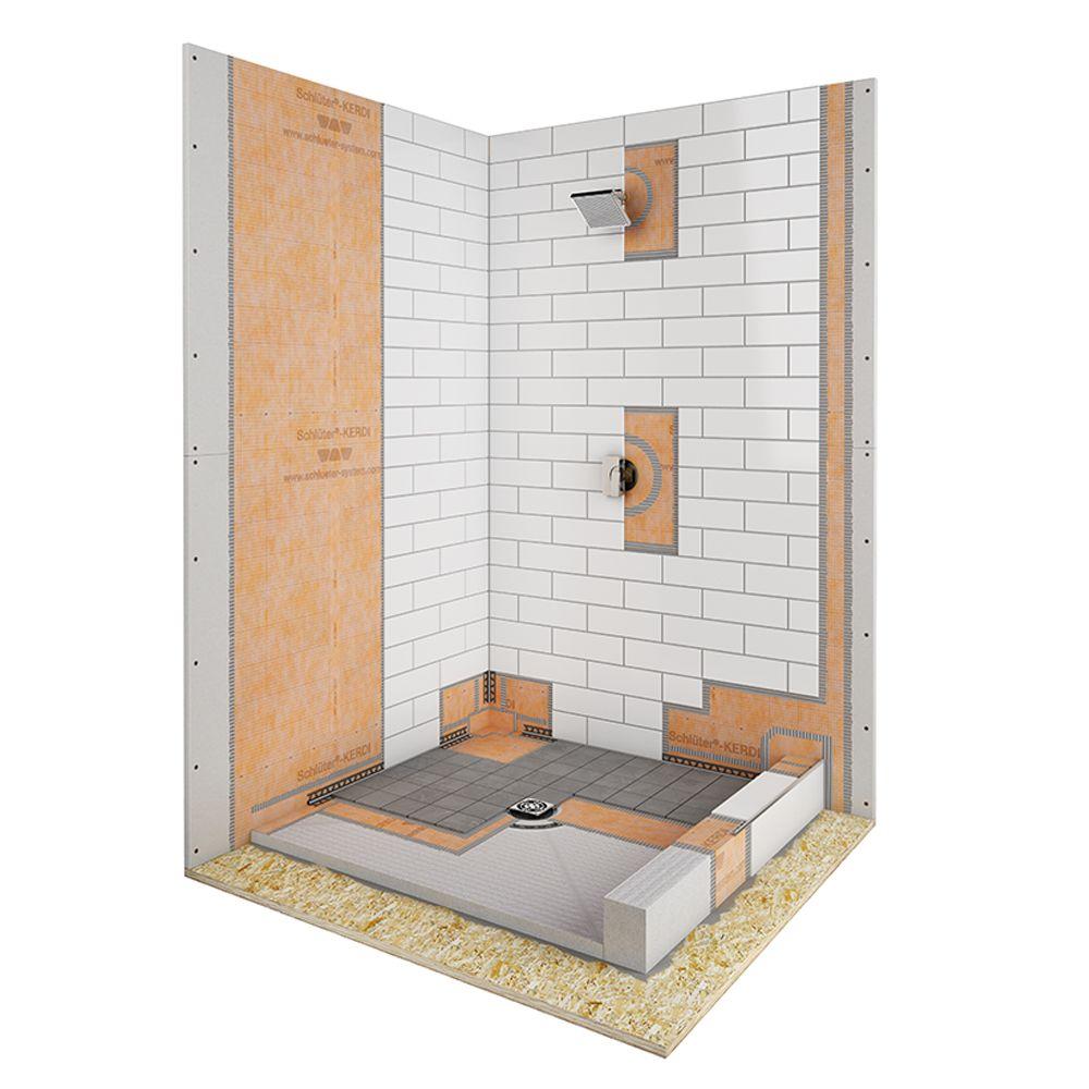 *SPECIAL ORDER* SCHLUTER KERDI SHOWER KIT CENTER 48"X48" $699