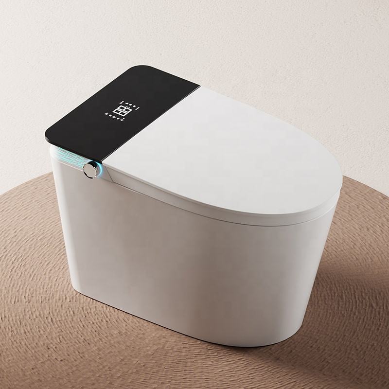 Smart Toilet Pro ver SH-914C-WT White With cold water bidet, kick-to-flush and automatic flush upon leaving seat 110V 60HZ 750X450X560mm $499/pc 10pcs+ $449/pc - Home Idol Vancouver Richmond Surrey