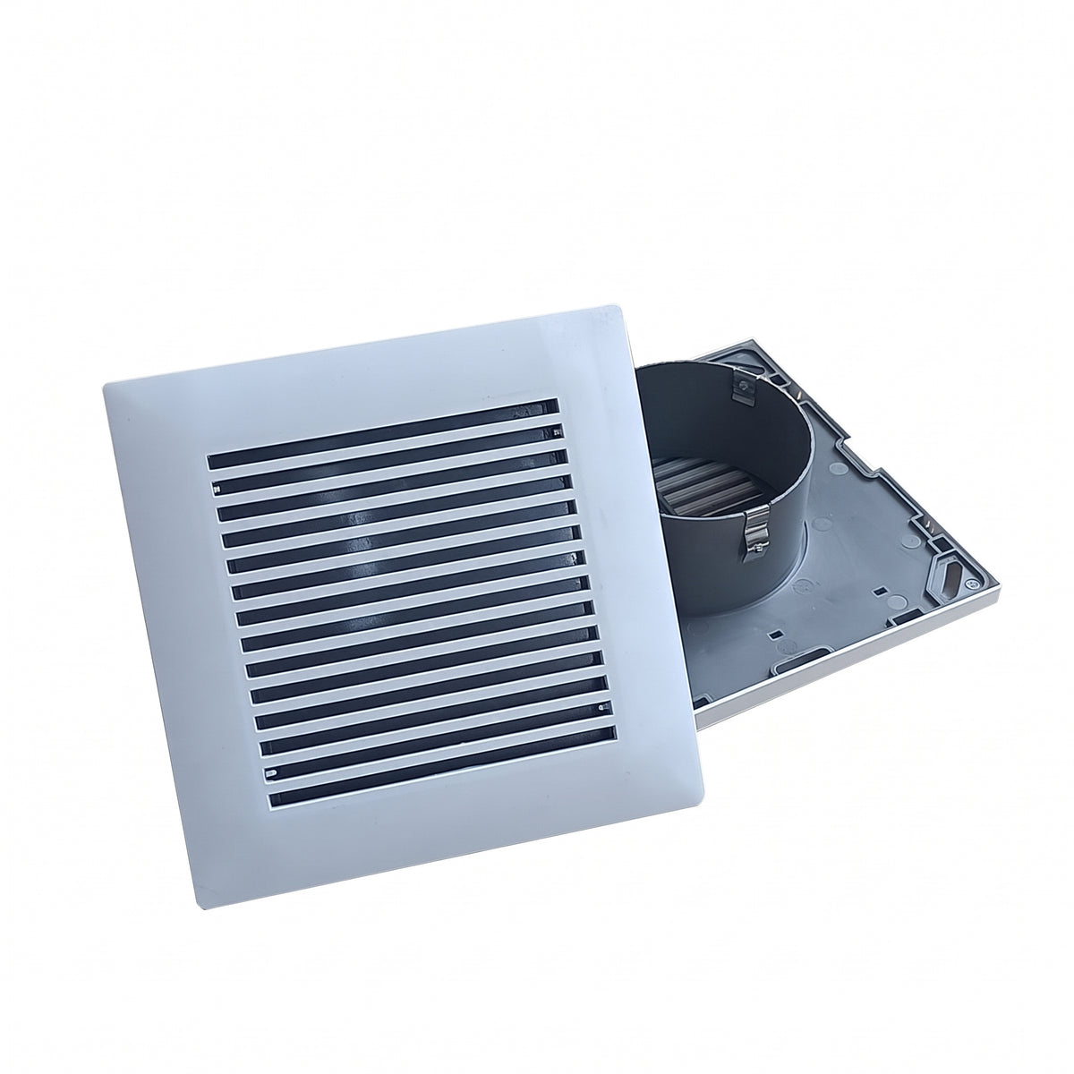 HMX-GS4 4" 100MM FRESH AIR WITH METAL PIPE WALL CAP WITH DAMPER WHITE COVER $6.99/PC