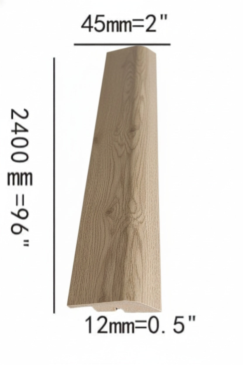 September Reducer 2400x45x10mm 1.77"x0.4"x8ft $4.99/pc