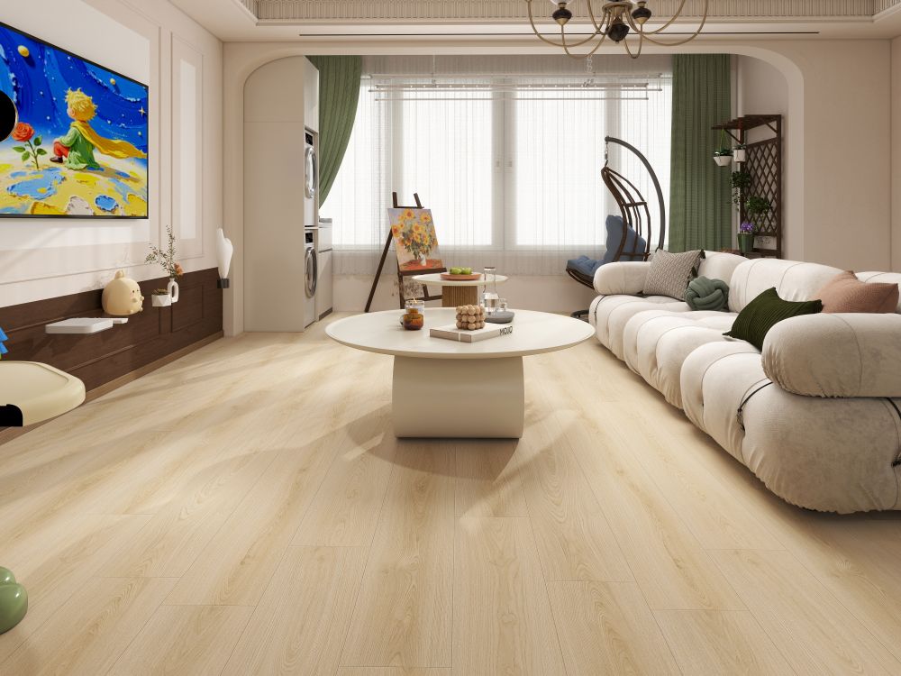 12.5mm Family $1.29/SF 3000SF+ $1.19/SF Black Core AQUA Laminate Floor AC5 9.5"x60" 5pcs/22sf/box  Free Soundproof Underlay Waterproof 96hours A3