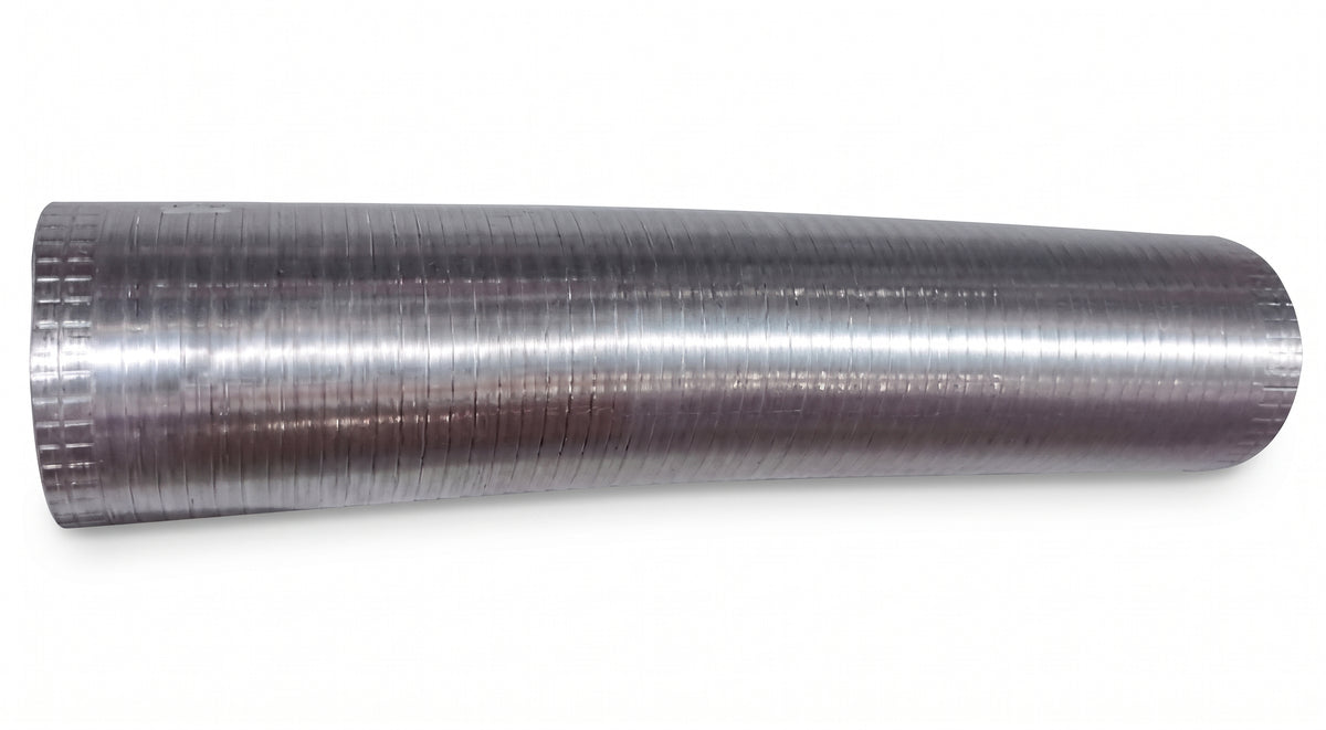 7" Aluminum Hard Flexible Pipe for rangehood Venting Pipe Exhaust fan chrome 7"/18cm x 1m-3m 4'x12' $16.99/pc (Was $29.99) (work for Bathroom Fan, Dryer and Rangehood)