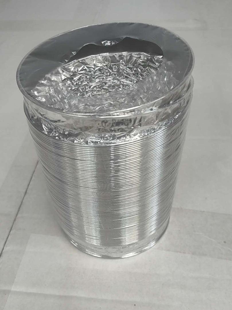 FLEXIBLE ALUMFOIL 4" x 6ft BATHROOM FAN VENTILATION AIR DUCT CONNECTOR $8.99/PC
