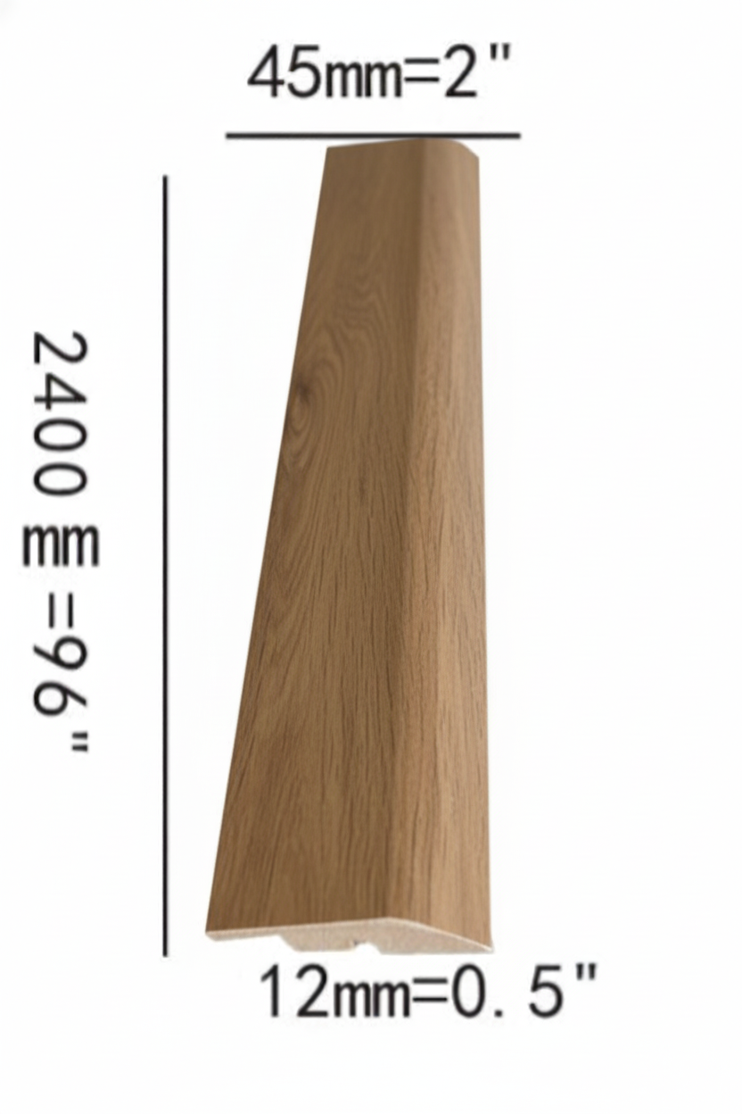 July Reducer 2400x45x10mm 1.77"x0.4"x8ft $4.99/pc