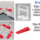 *PROMOTION* wf8108a/ts9203c 2mm white tile leveling clip spacer ames 100pcs/bag $3.99/bag