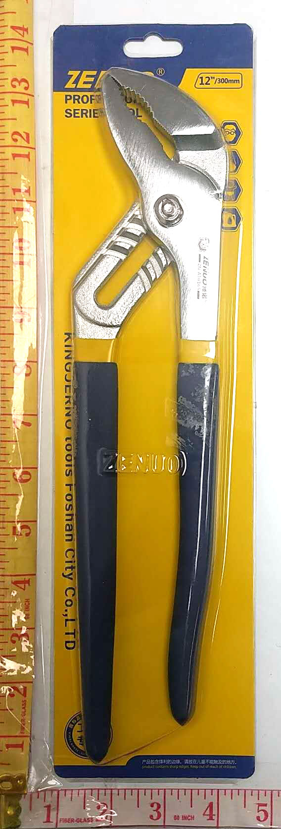 HEAVY DUTY STRONG GRIP PLIERS ZENUO PROFESSIONAL SERIES TOOL 12"/300MM $8