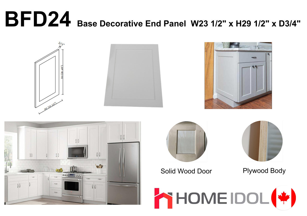 BFD24 Base finishing panel $100