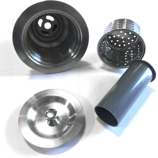 *BULK DEAL*kitchen sink drain with strainer stainless steel $8/PC BULK DEAL 10PCS+ $6/PC