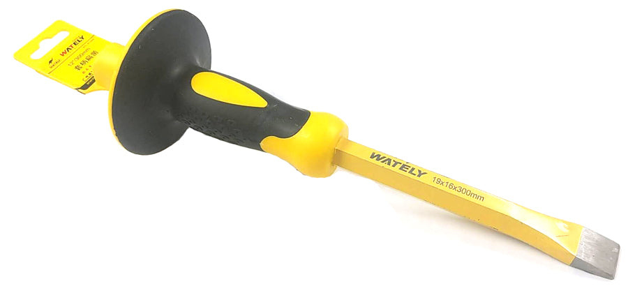 HEAVY DUTY CHISEL BLACK AND YELLOW 12" $9.50