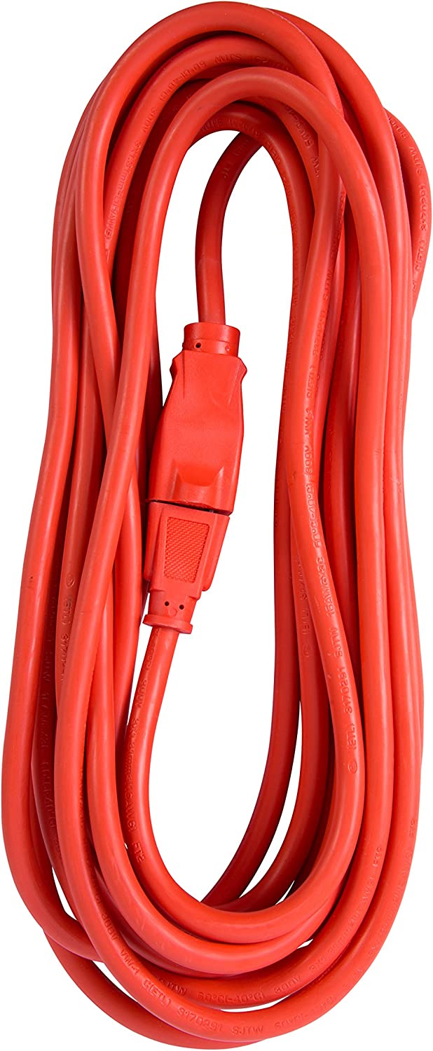 25FT 14/3 Extension cord14 gauge 15amps, 125V, SJTW Orange color ETL $25/25FT/ROLL