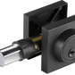 deadbolt square Black single cylinder D604-ORB $17.5/PC